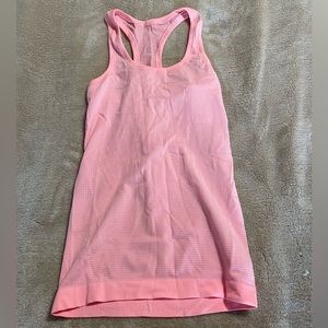 Lululemon pink tank top